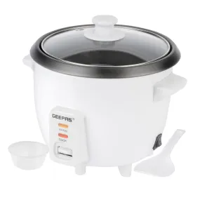 0.6L White Non-Stick Automatic Electric Rice Cooker