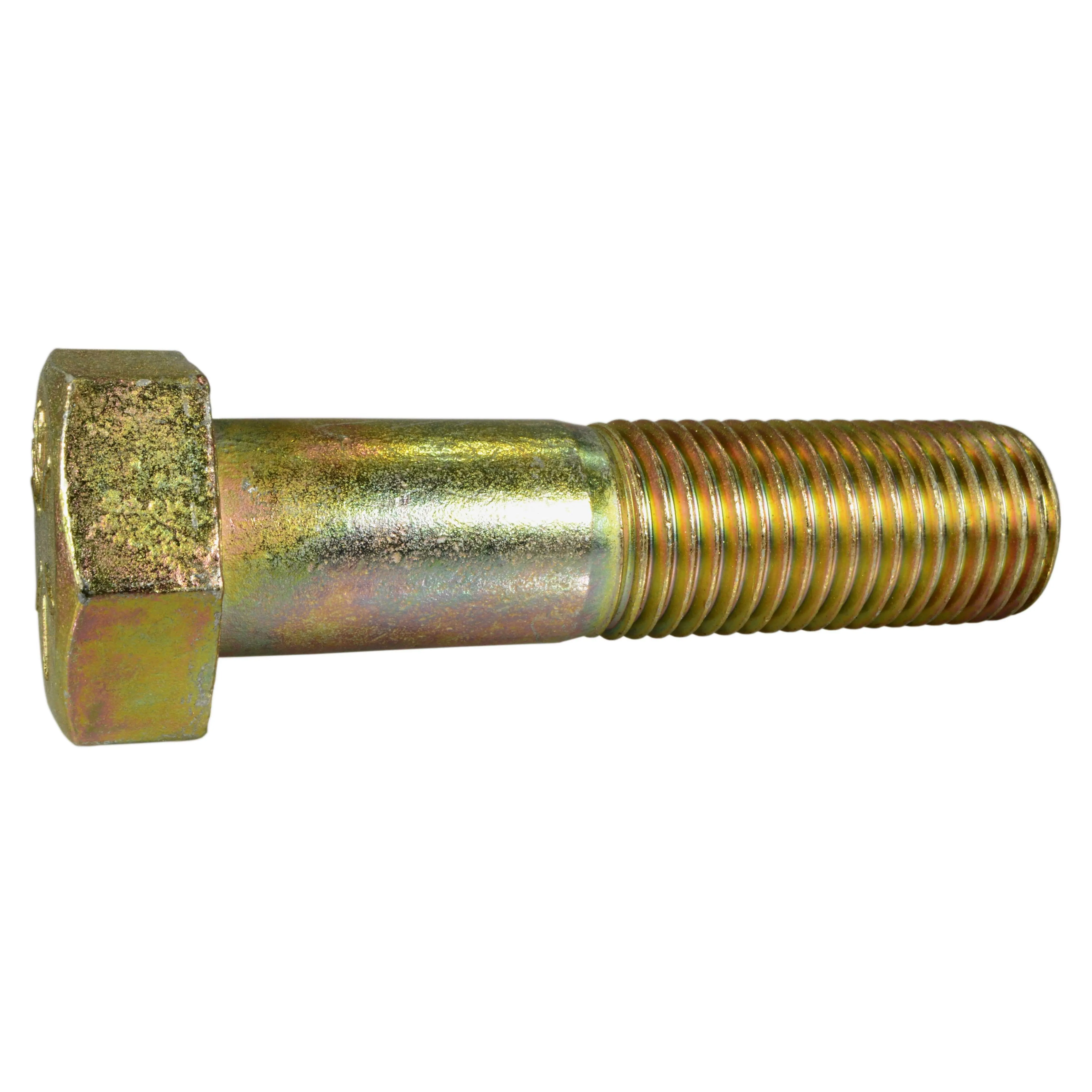 1-1/2"-6 x 6" Zinc Plated Grade 8 Steel Coarse Thread Hex Cap Screws (2 pcs.)