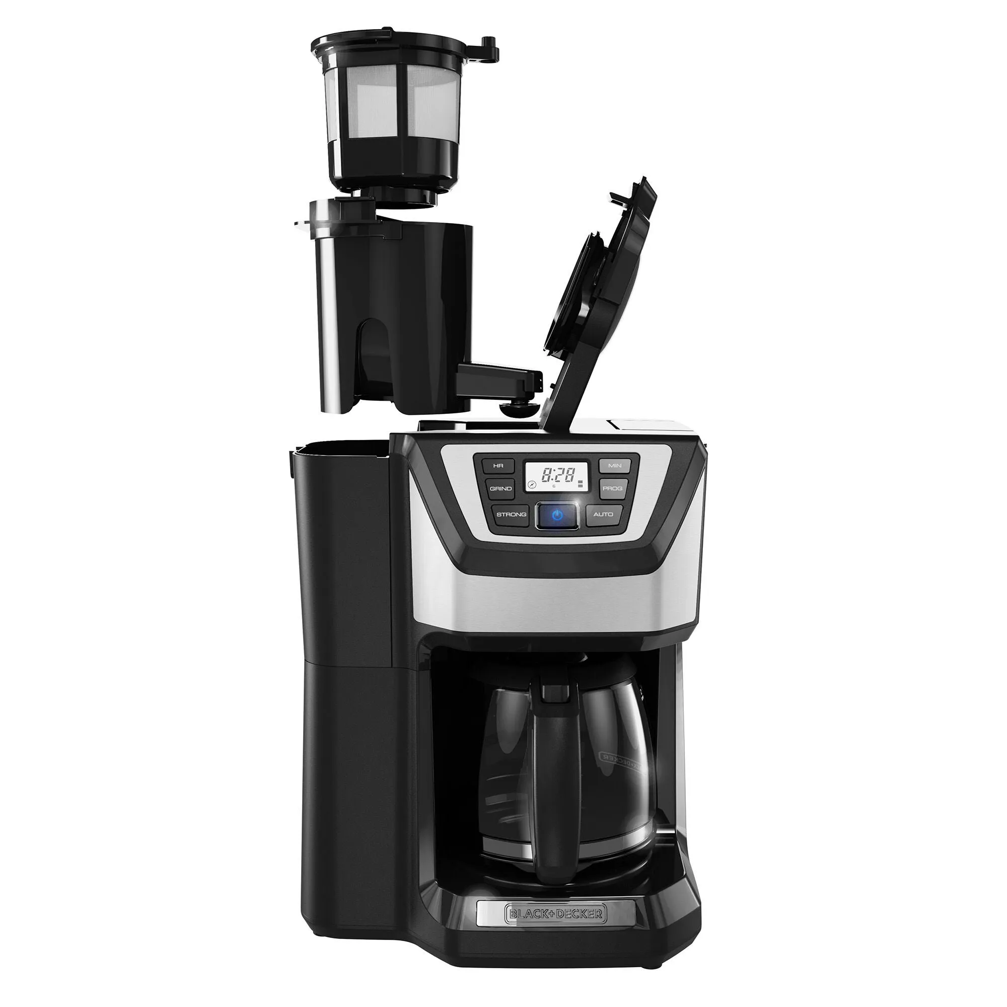 12-Cup Mill | Brew Coffee Maker, Washable Filter