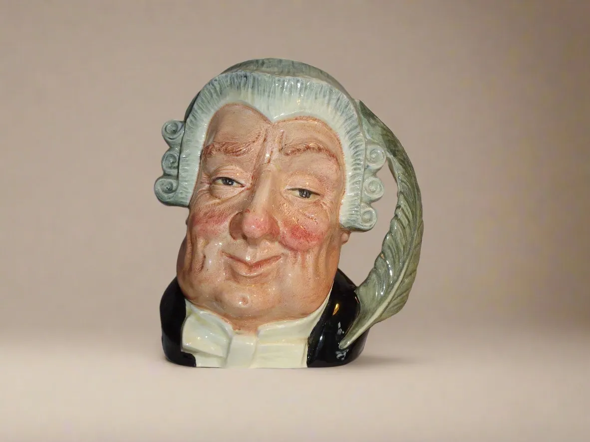 1950s Royal Doulton The Lawyer Character Jug D6498