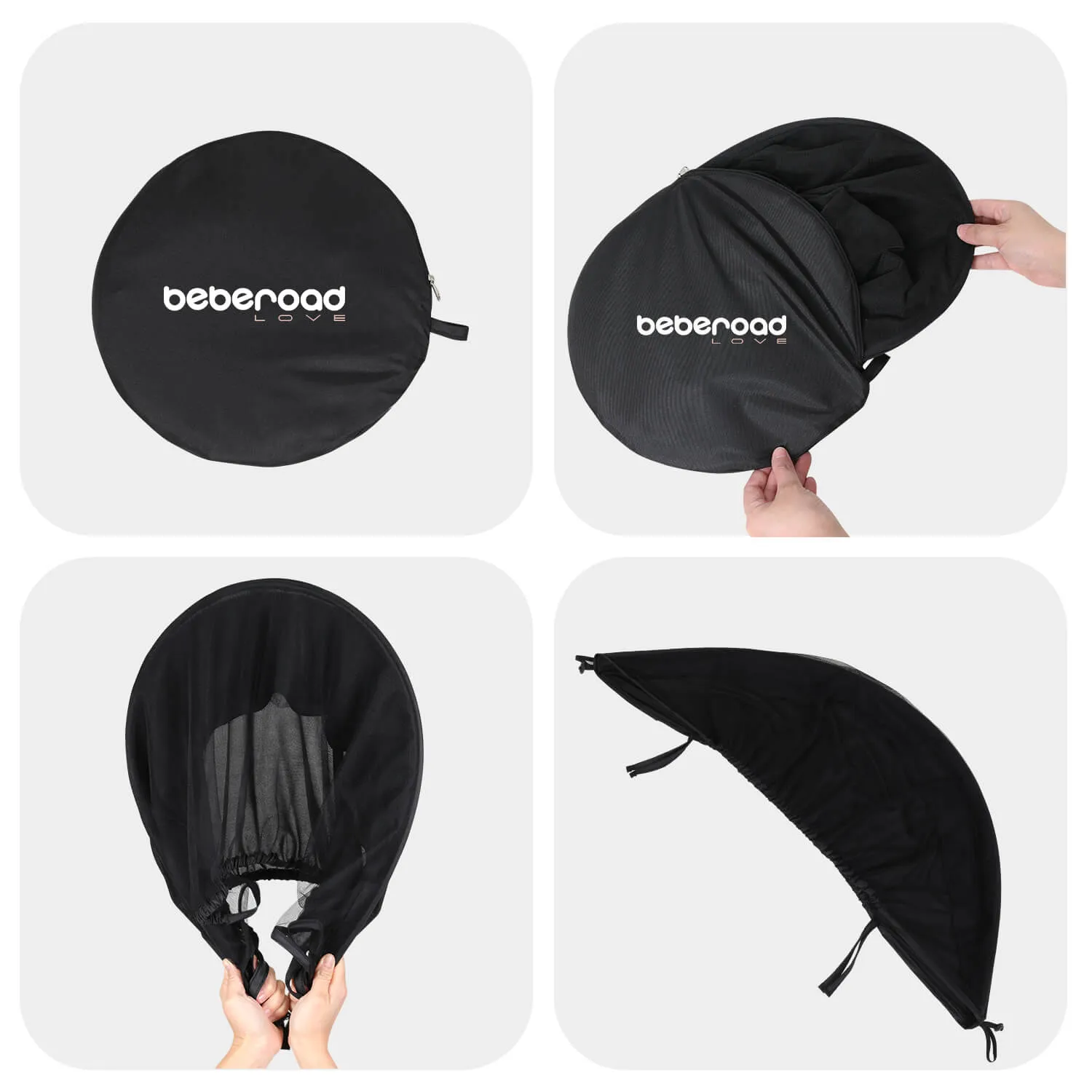 2-in-1 Mosquito Net & Sun Shade