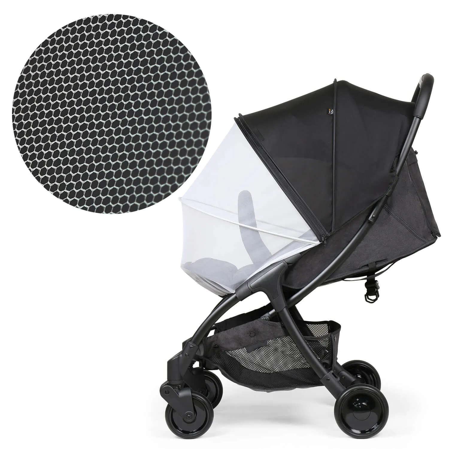 2-in-1 Mosquito Net & Sun Shade