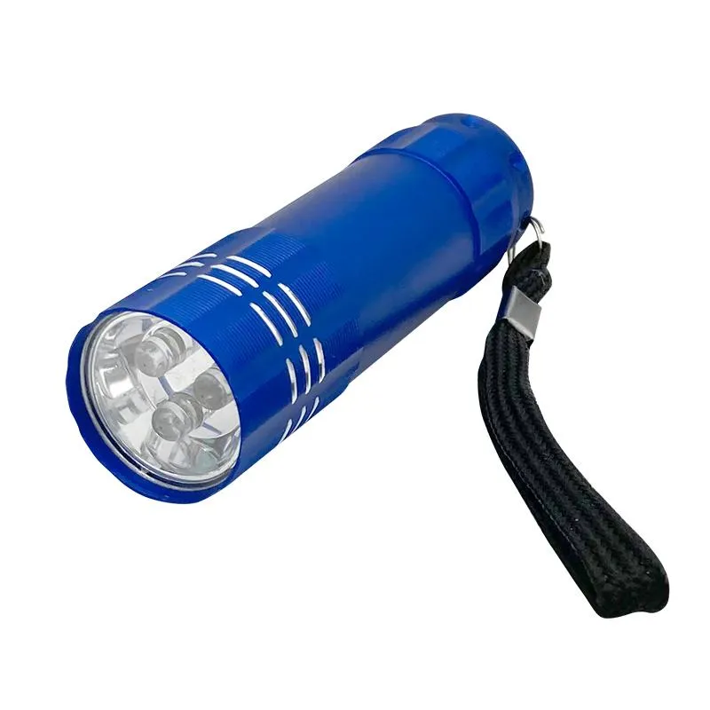 3 LED Flashlight Color Assorted