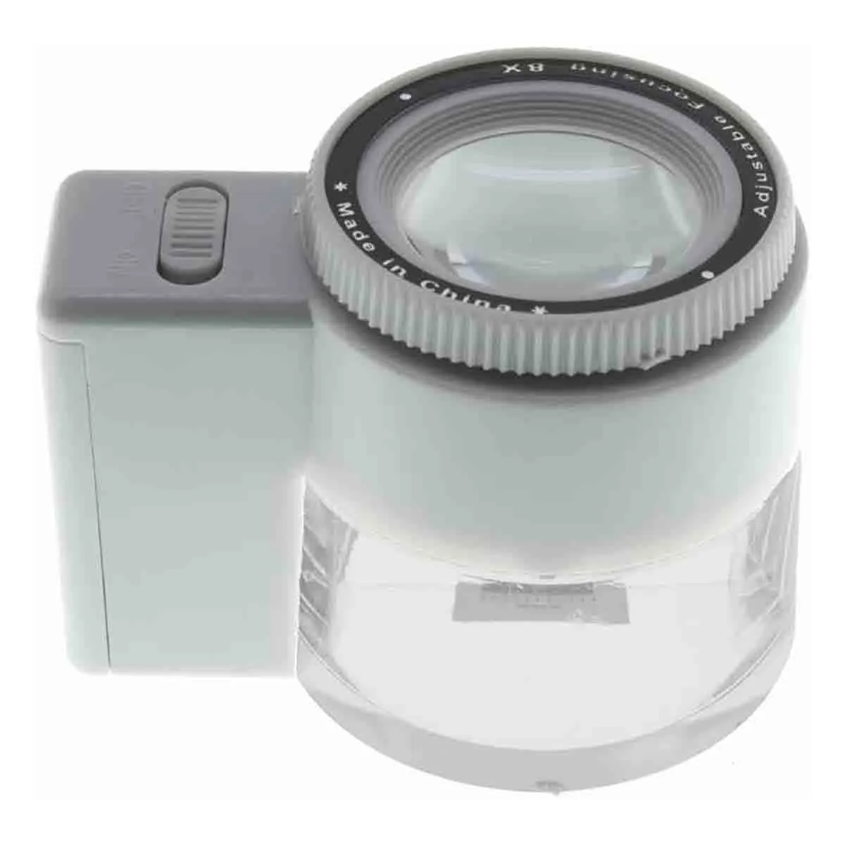 31.8mm - 1 1/4 inch 8x Illuminated Adjustable Focus Magnifier