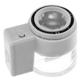 31.8mm - 1 1/4 inch 8x Illuminated Adjustable Focus Magnifier