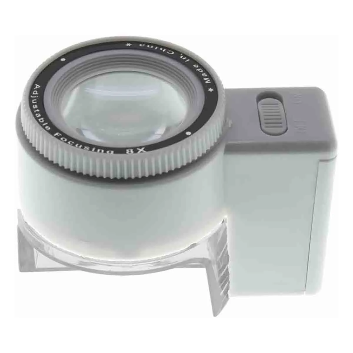 31.8mm - 1 1/4 inch 8x Illuminated Adjustable Focus Magnifier