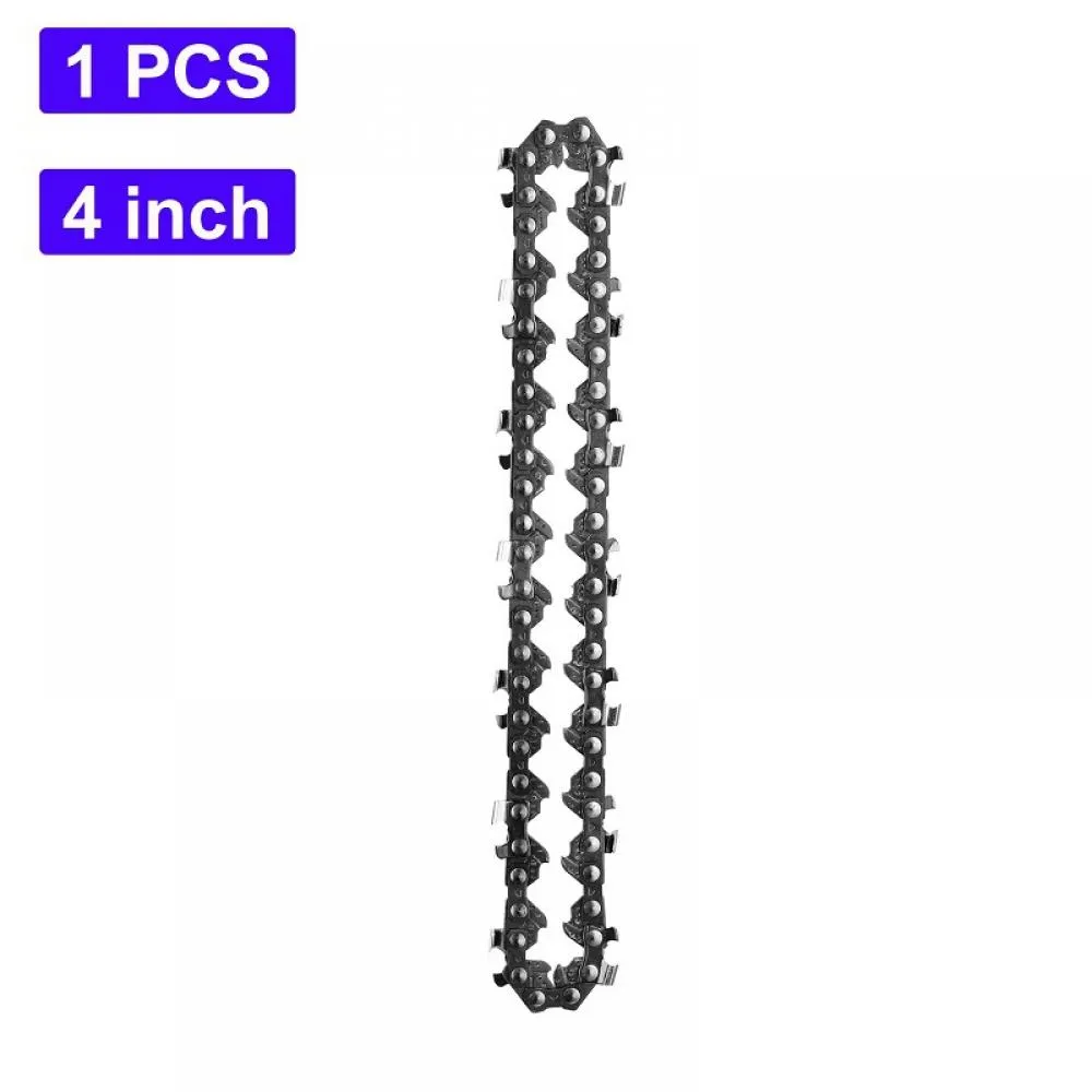 4 Inch 6 Inch Mini Chainsaw Chain, Replacement Chains for Cordless Handheld Mini Chainsaw, Guide Saw Chains for Pruning Shears and Wood Cutting