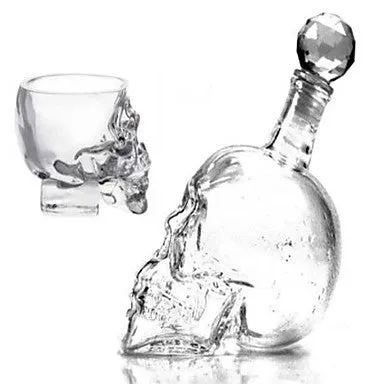 500ml Big Size Crystal Head Vodka Skull Bottle