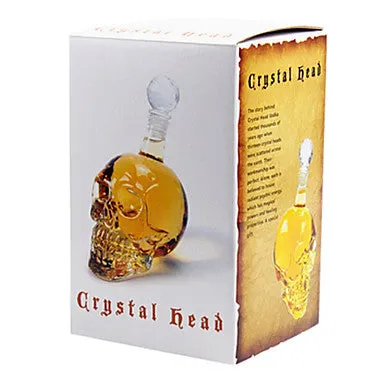 500ml Big Size Crystal Head Vodka Skull Bottle