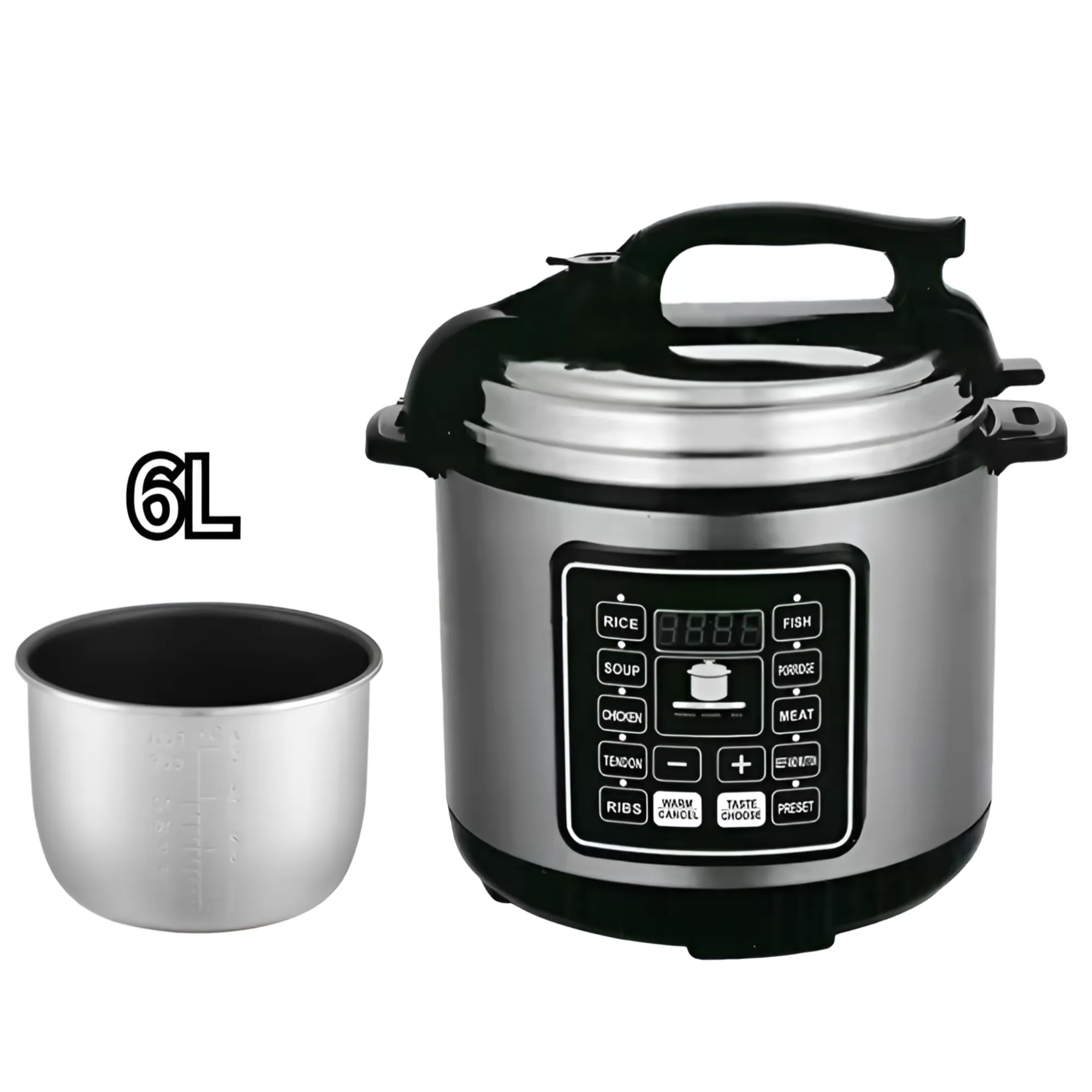 6L Portable Large Capacity Electric Pressure Cooker Ja-23