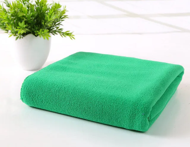 70 x 140 cm Fiber De Bambou Microfibre Sechage Rapide Douche Bath Towel Douce Super Absorbant Home Textile Large Thick Towel