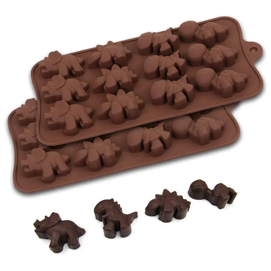 742_Silicon Chocolate Molds, Candy Making Silicone Molds, Mini Baking Molds (Random Design 1 unit)