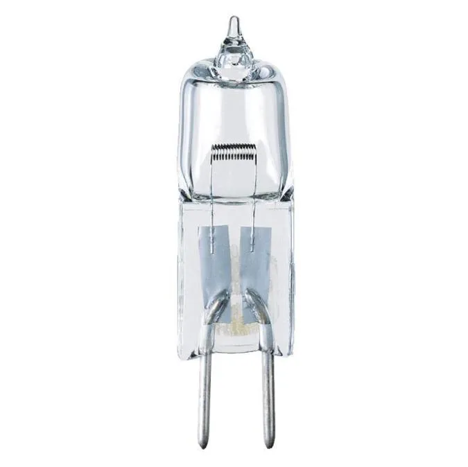 75 Watt T4 JC Halogen Low Voltage Clear  GY6.35 Base, 12 Volt, Card