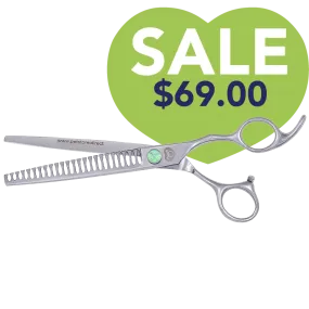 7" 24T Straight Chunker Shears by PetStore.Direct