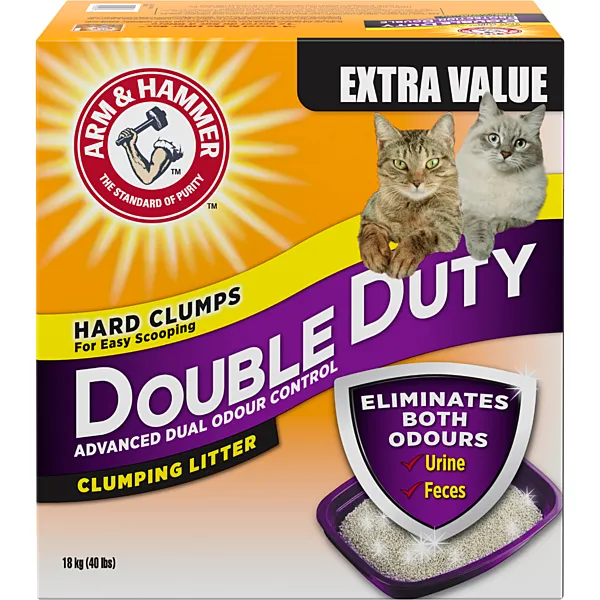 A&H Double Duty Clumping Litter 18KG