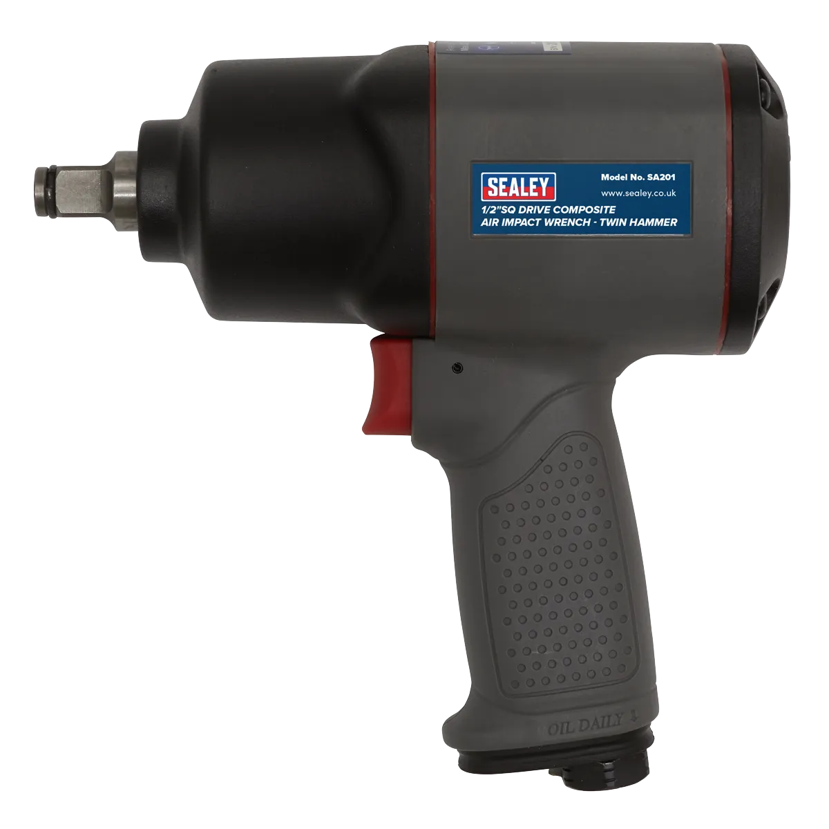 Air Impact Wrench 1/2"Sq Drive Composite - Twin Hammer