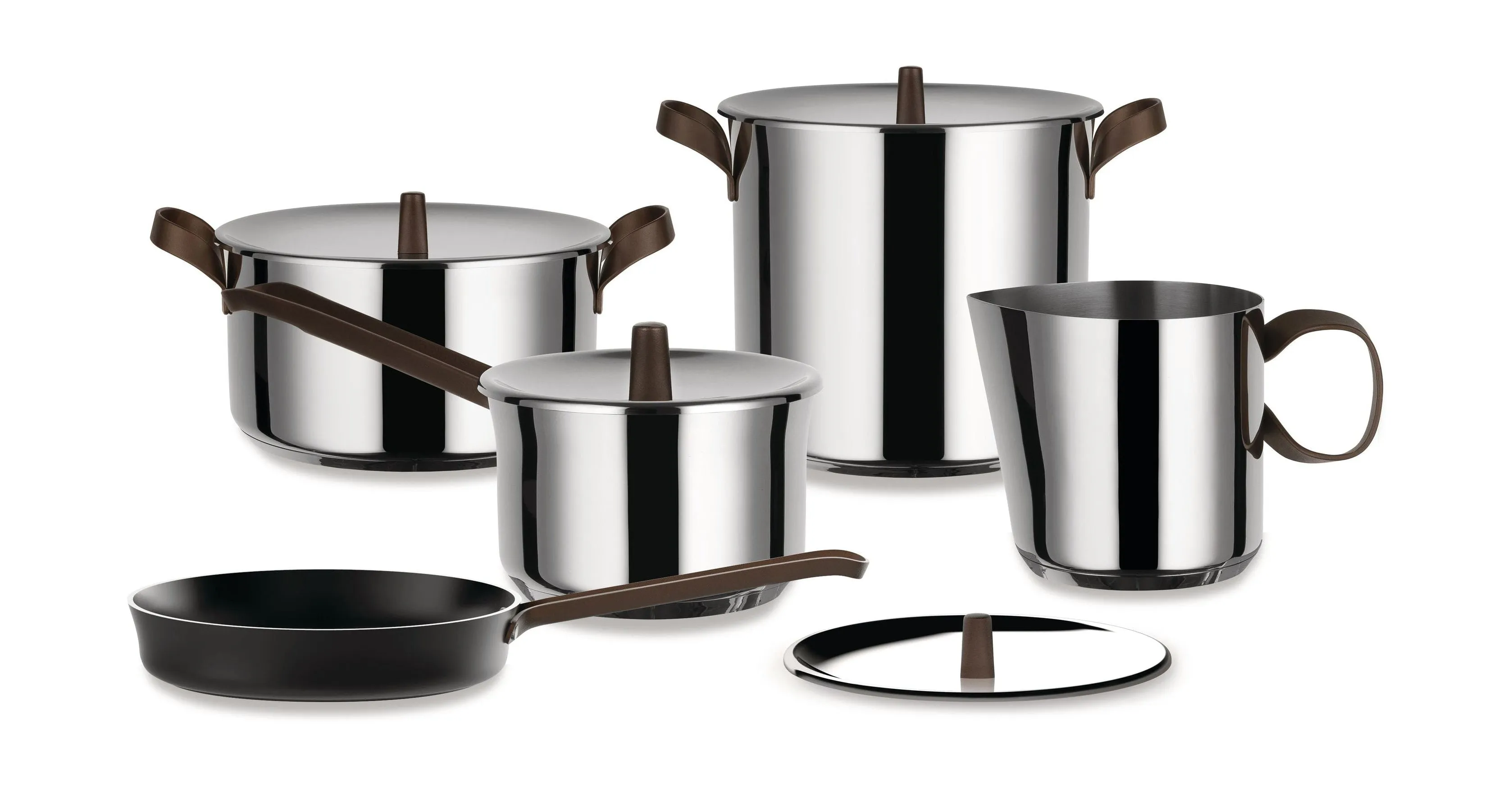 Alessi Edo 7 Piece Pan Set