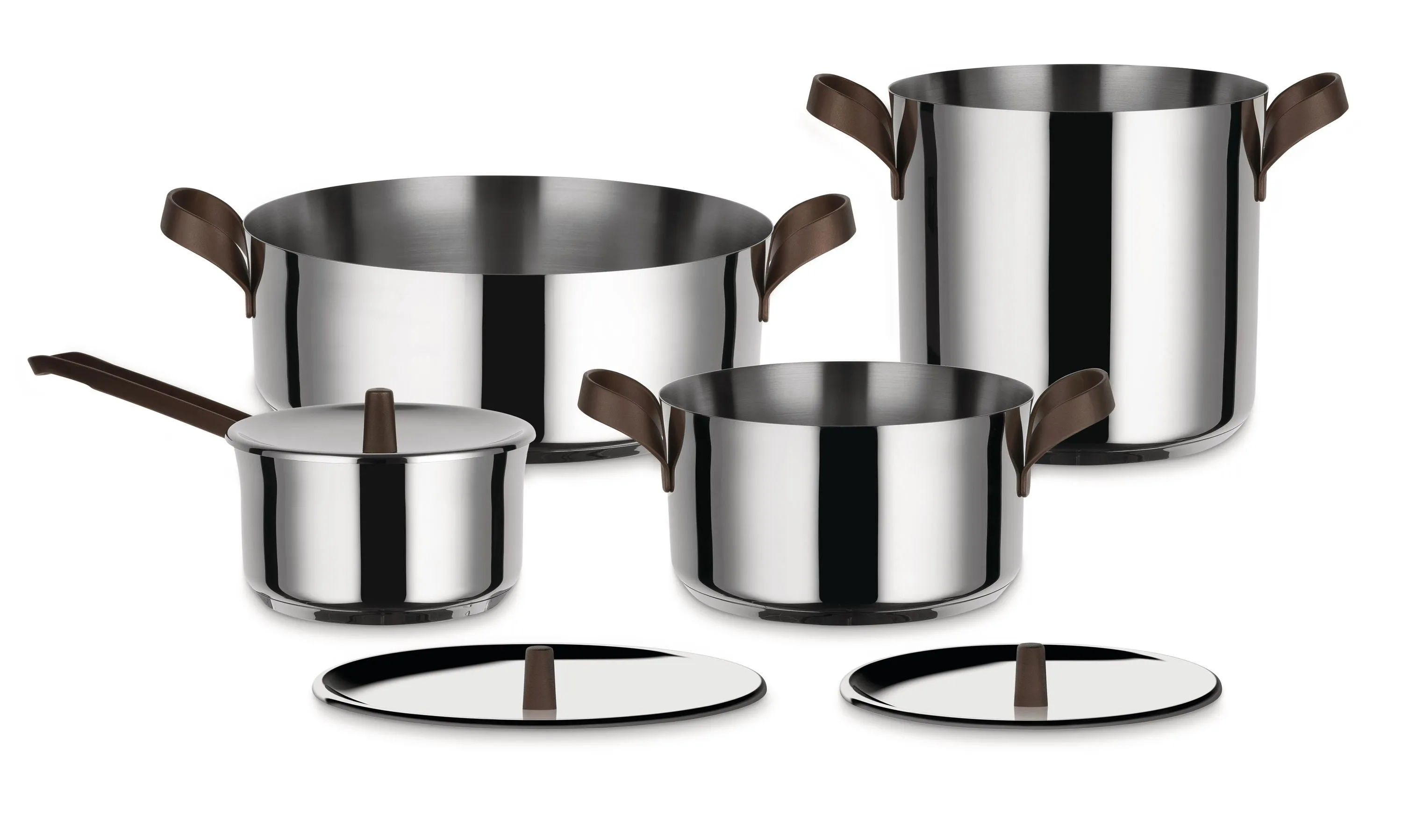 Alessi Edo 7 Piece Pan Set