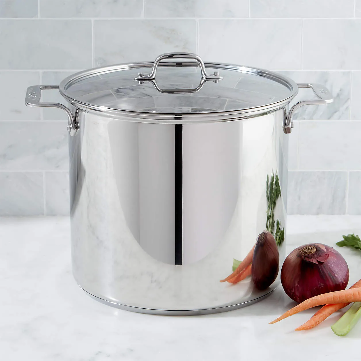 ALL-CLAD, Stainless Steel Stockpot with Lid