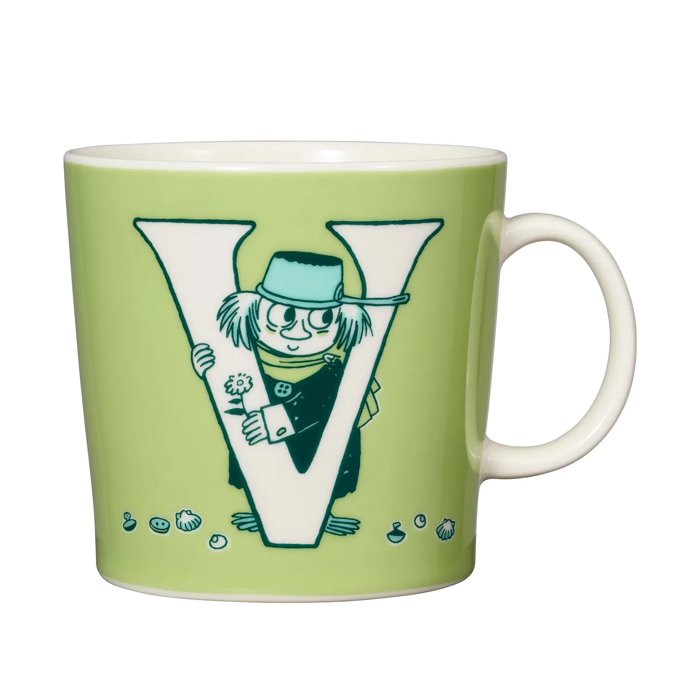 Alphabet Mug  - "V" 0.4l