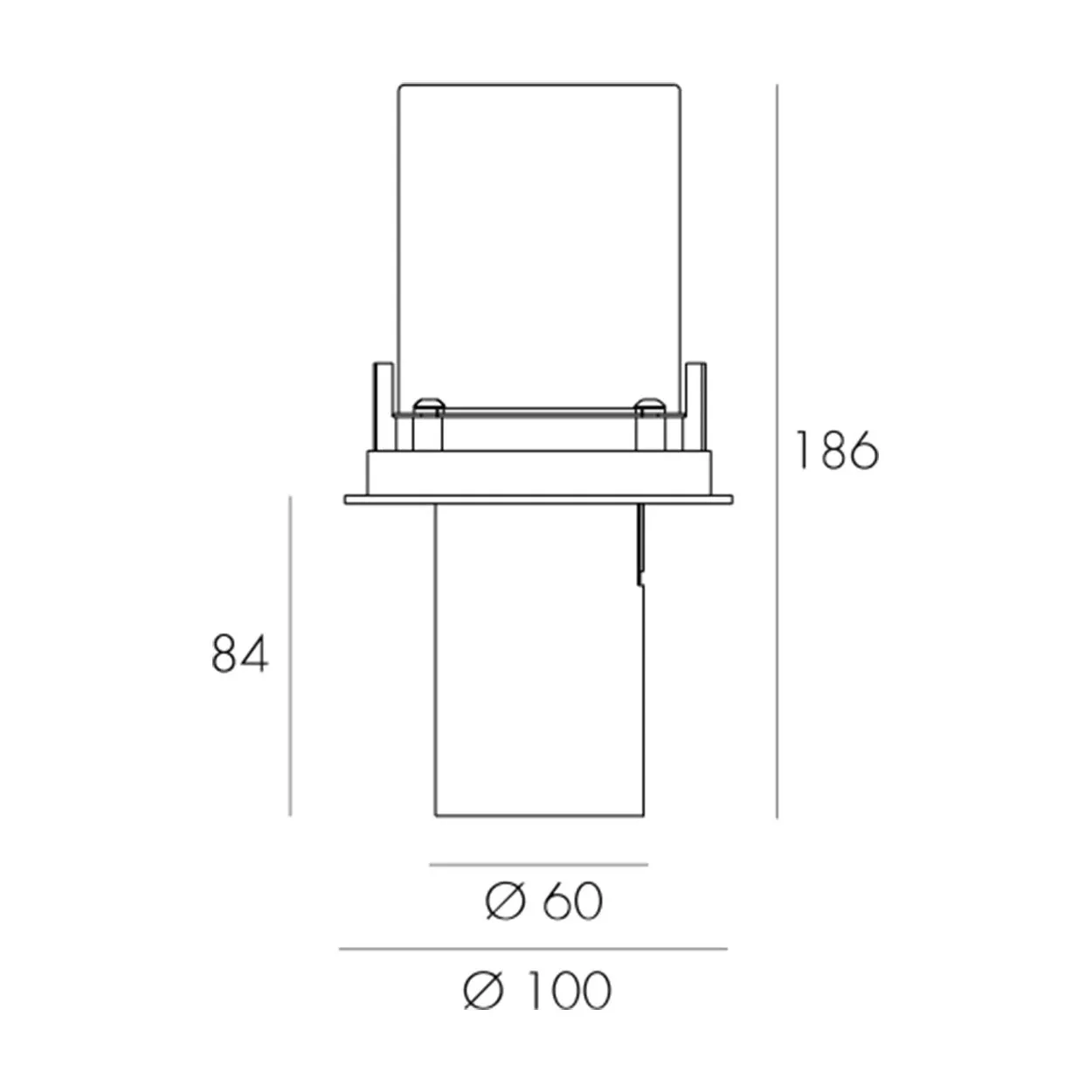 Ankur Euro Senior Pull-Out Round Recessed LED Downlight