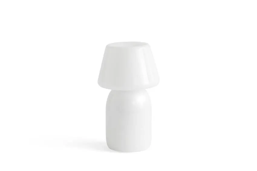 Apollo Portable Lamp | Rechargeable | Opal White | by HAY