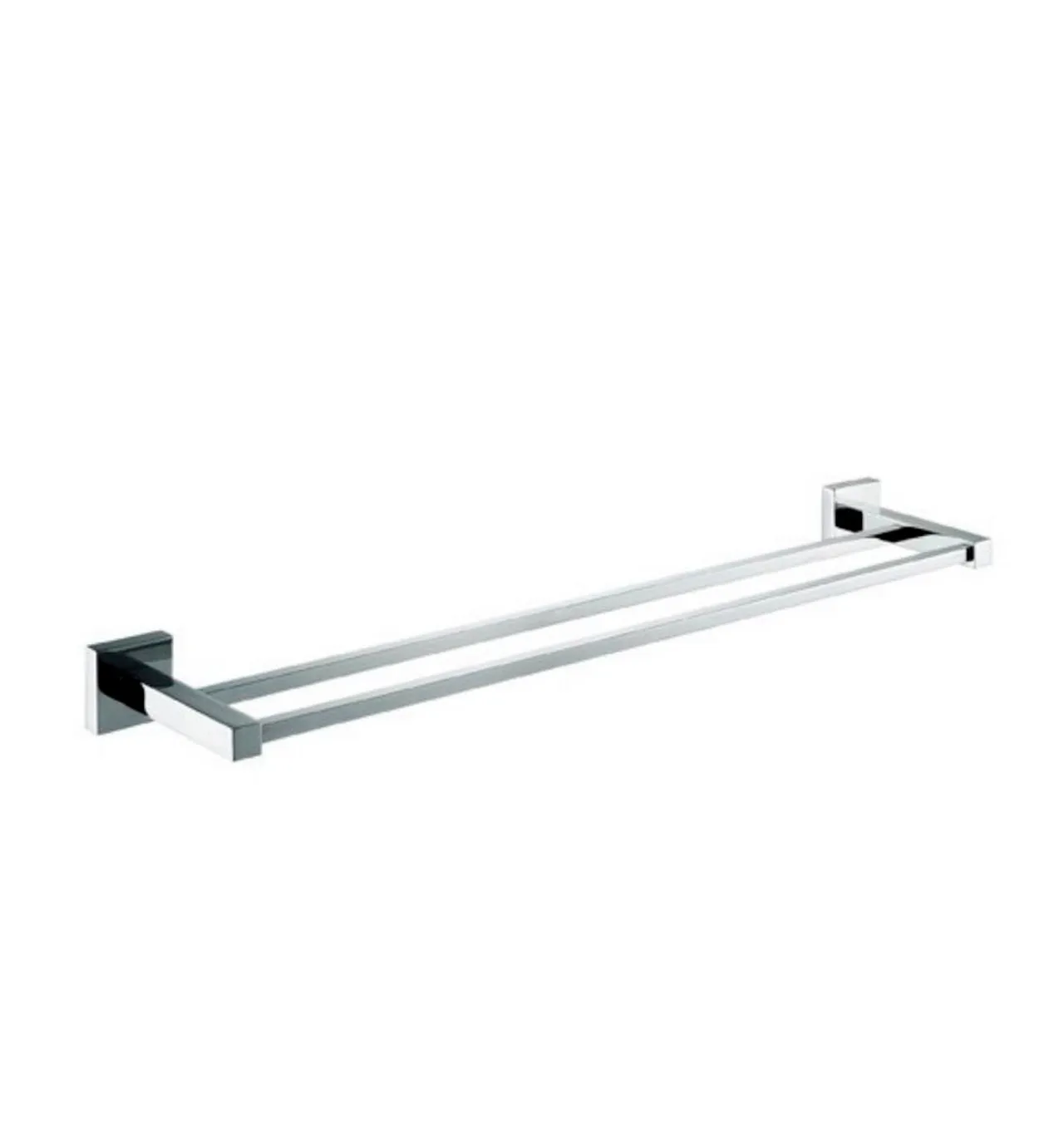 Aqua Piazza by KubeBath Double Towel Bar