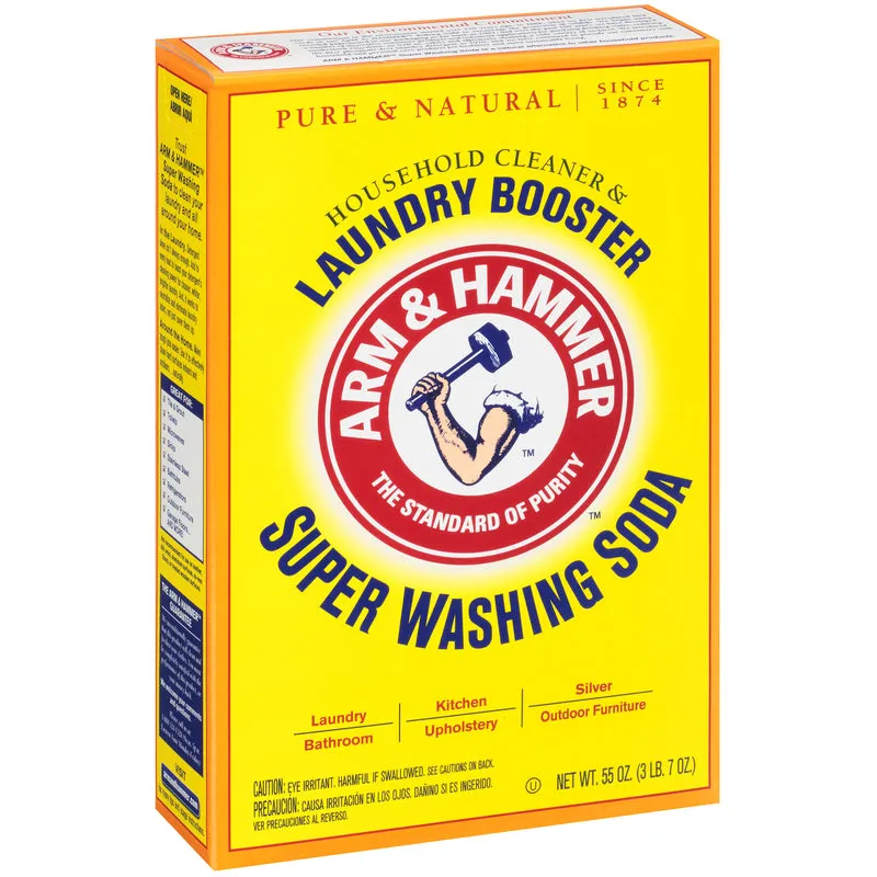 Arm & Hammer Detergent Booster and Household Cleaner Powder 55 oz 1 pk