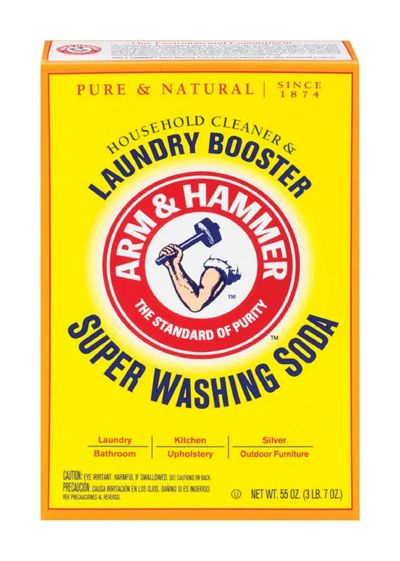 Arm & Hammer Detergent Booster and Household Cleaner Powder 55 oz 1 pk