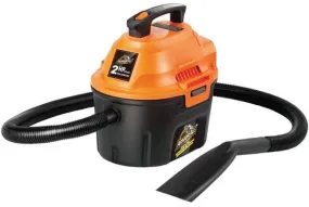 Armor All AA255 Utility Wet & Dry Vacuum, 2 HP, 2.5 Gallon Capacity