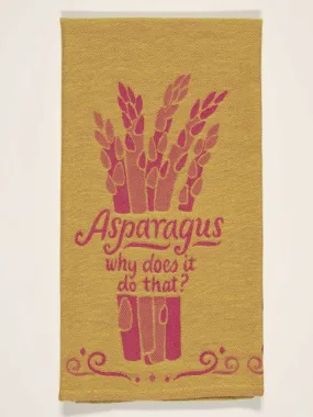 Asparagus Why Does It Do That? Dish Towel