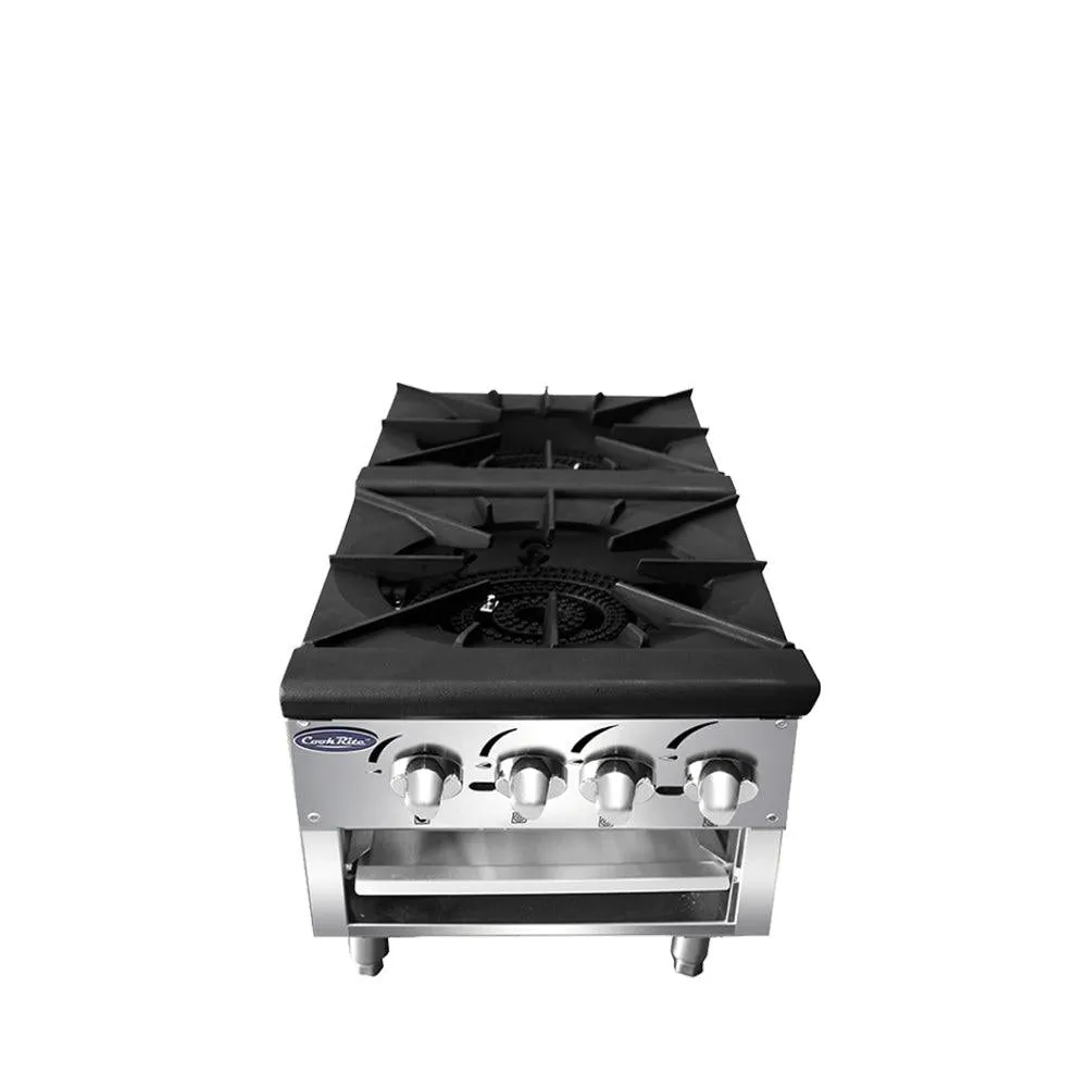 Atosa ATSP-18-2L 40" Natural Gas 1-Burner Stock Pot Stove - 80,000 BTU