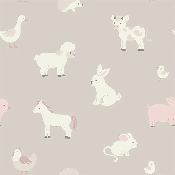 BABY DUVET COVER SET - Farm Friends