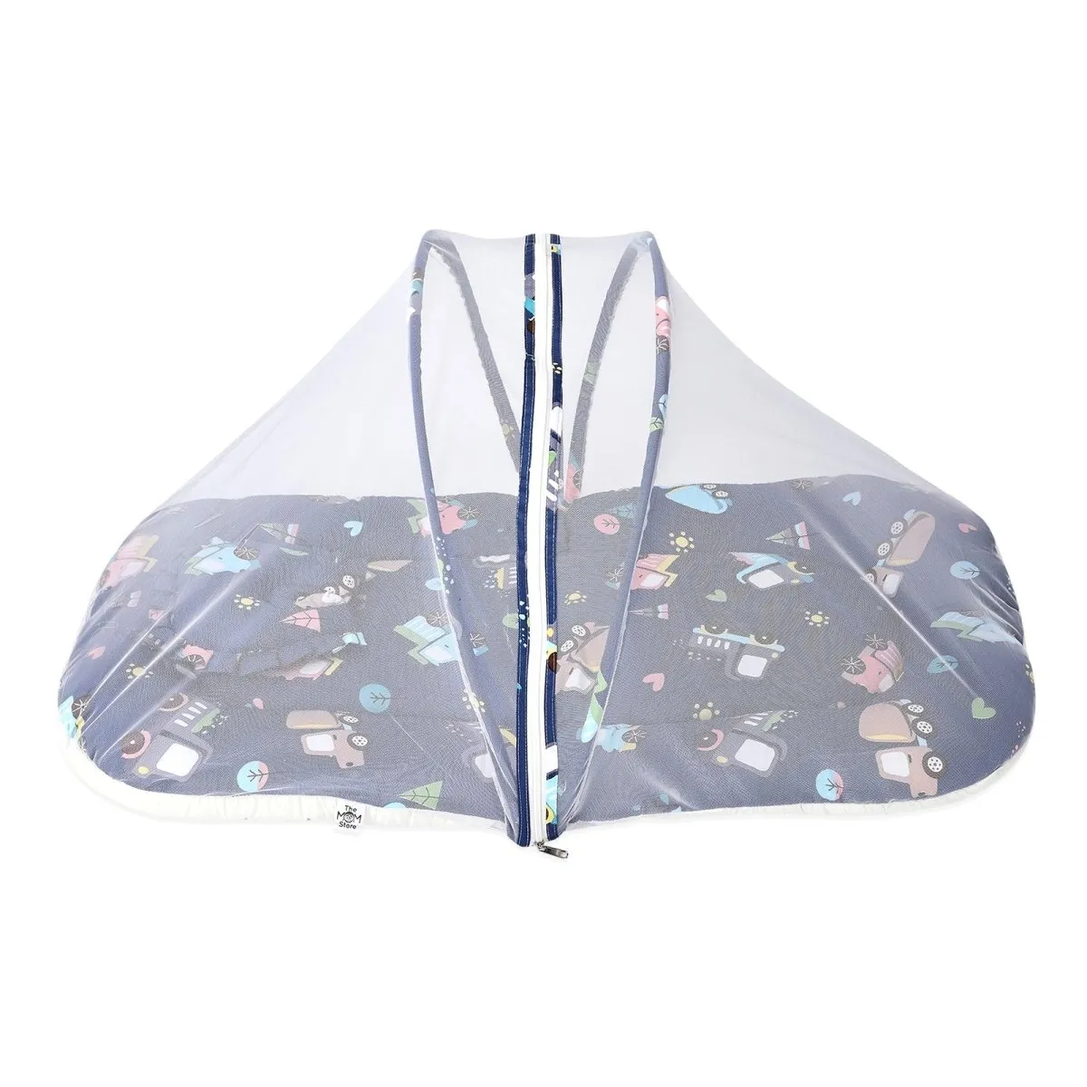 Baby Mosquito Net Portable Bed- Truck Tunes