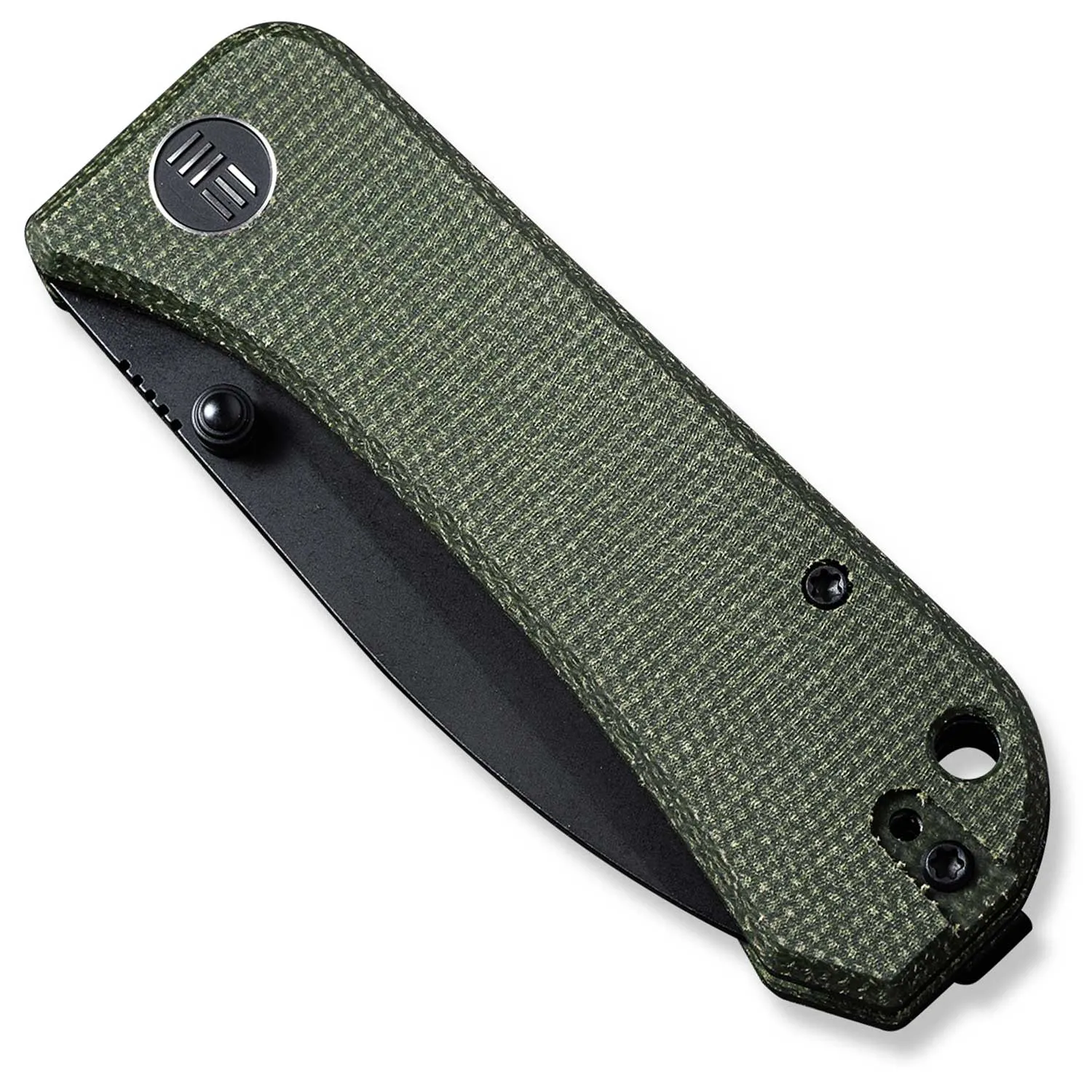 Banter Pocket Knife - Green Micarta - S35VN