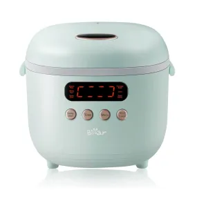 BEAR Rice Cooker DFB-B20K1 4 Cups Uncooked, 3L Digital Rice Maker with Portable Handle