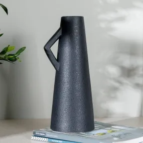 Black Jug Vase - 31cm