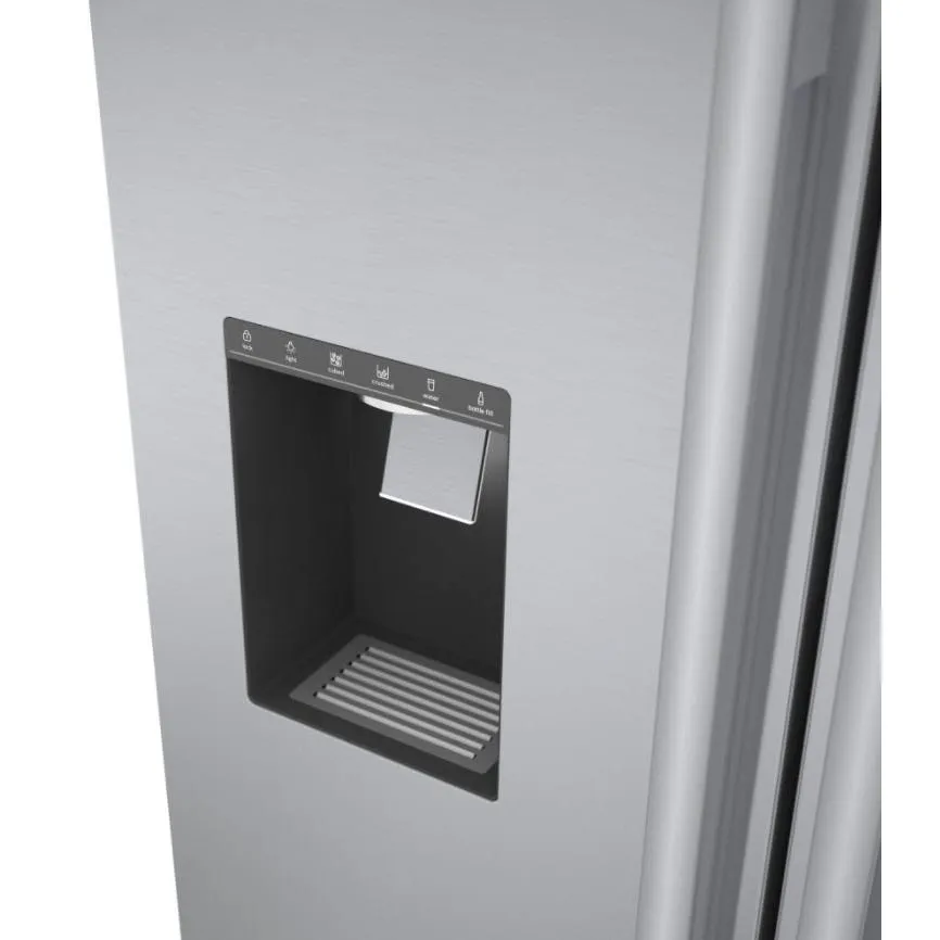 Bosch 36-inch, 20.8 cu.ft. Counter-Depth French 3-Door Refrigerator with QuickIcePro System™ B36CD50SNS