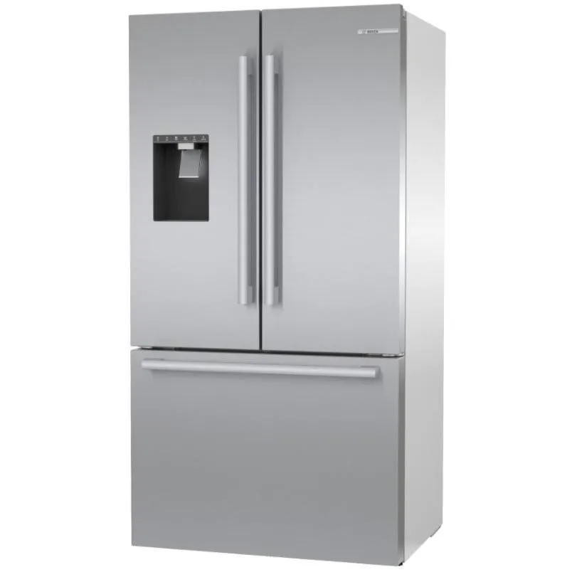 Bosch 36-inch, 20.8 cu.ft. Counter-Depth French 3-Door Refrigerator with QuickIcePro System™ B36CD50SNS