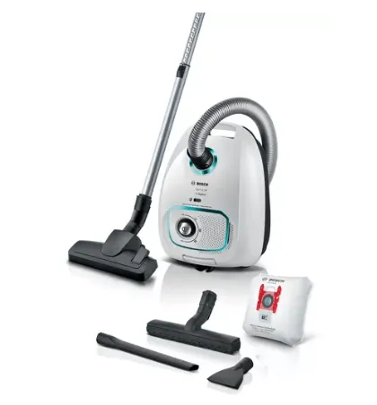 Bosch BGBS4HYGGB 4 Bagged Vacuum Cleaner ProHygienic White