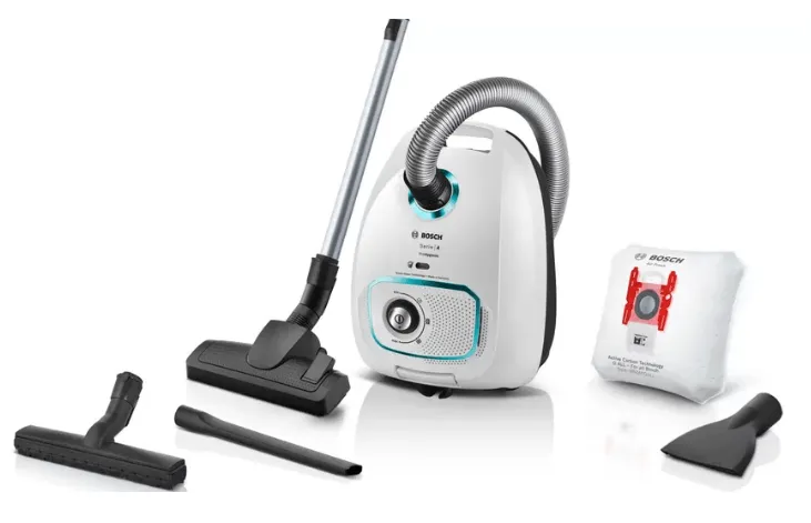 Bosch BGBS4HYGGB 4 Bagged Vacuum Cleaner ProHygienic White