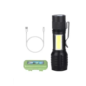 Boxed Soldier Rechargeable Led Flashlight