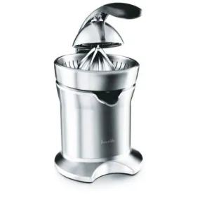 Breville Die-Cast Stainless Steel Motorized Citrus Press Juicer