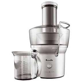 Breville Juice Fountain 0.8L Silver - BJE200SIL / Safety Lock & Dishwasher Safe Parts