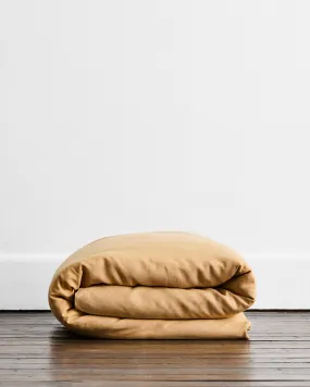 Caramel 100% French Flax Linen Duvet Cover