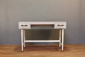 Cb2 Modern White 2-Drawer Desk - ONLINE ONLY