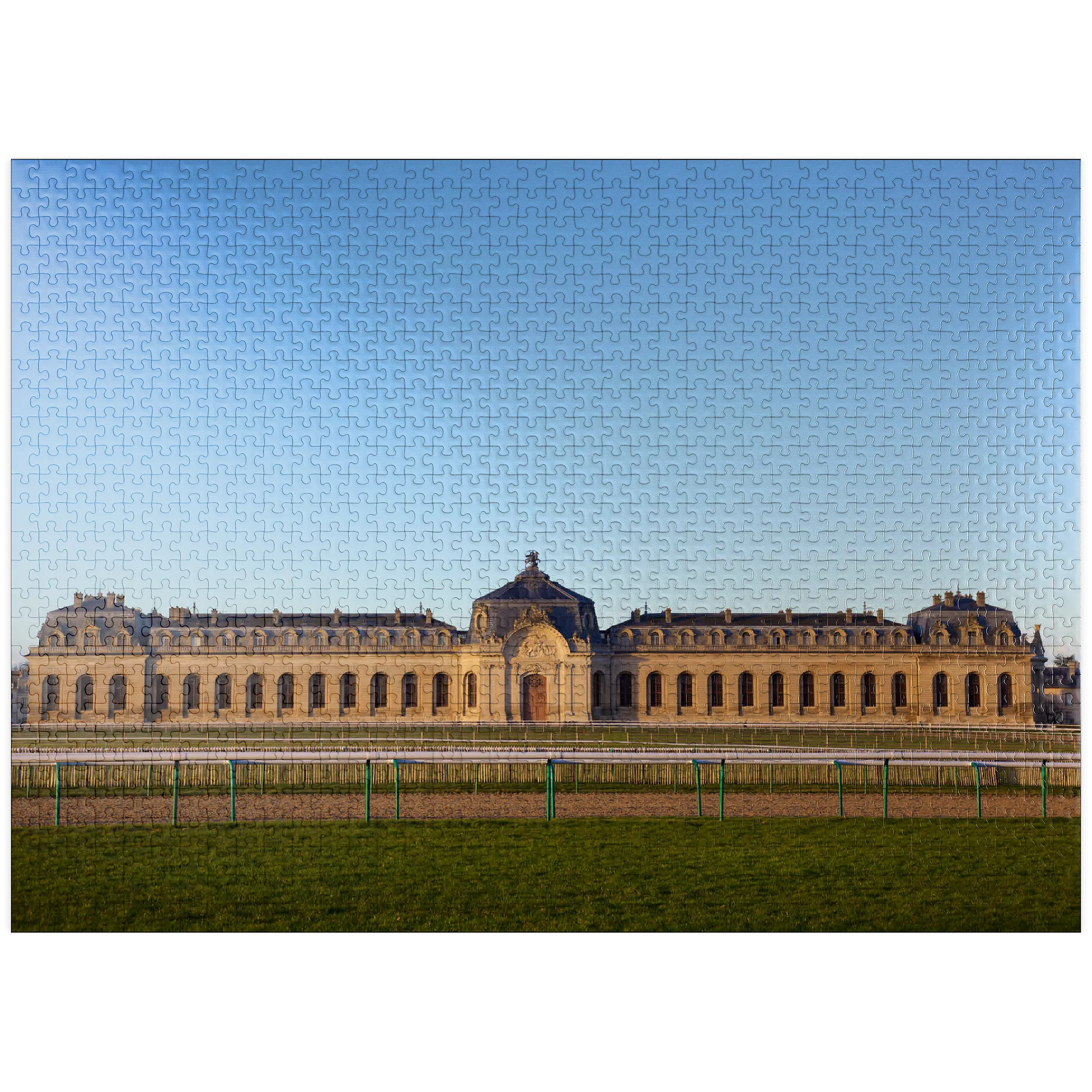 Chantilly Castel horse track building