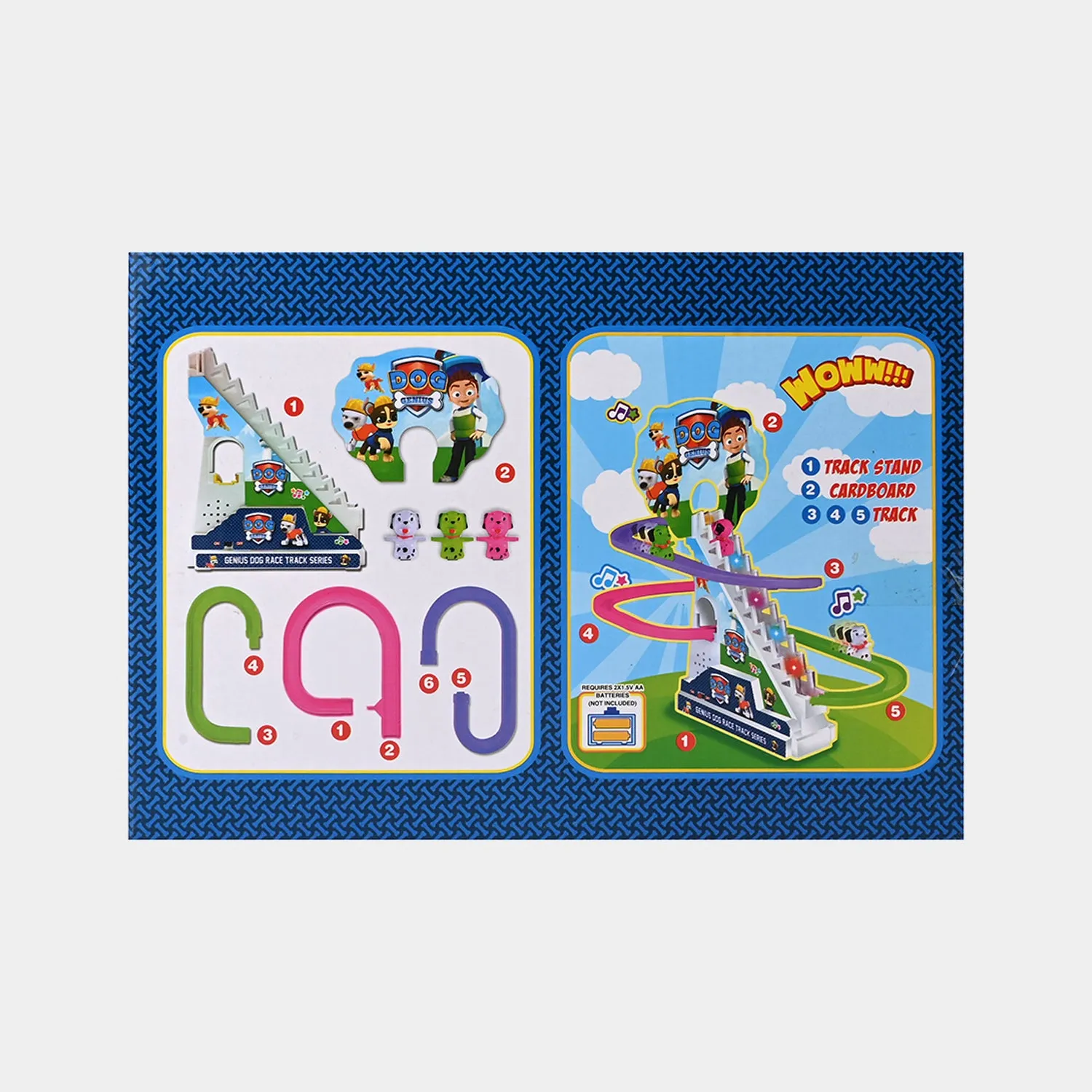 Character Sliding Track Set for Kids