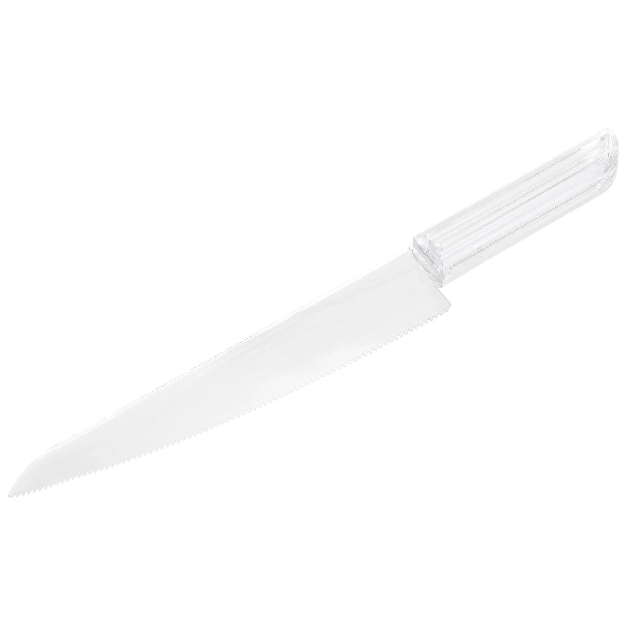 Clear Plastic Cake Knife 11" | 1 ct