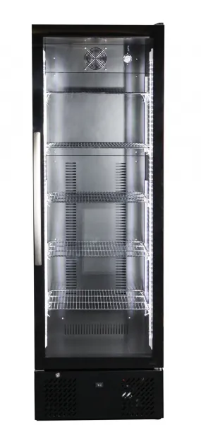 Combisteel Single Glass Door Upright Display Cooler Fridge BDK-293 - 7455.1347